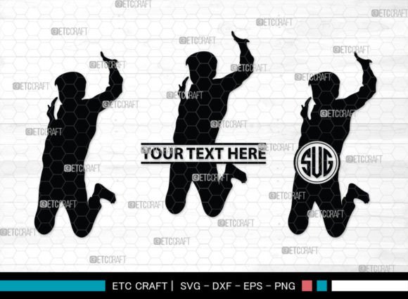 Download Kids Jumping SVG Monogram, Jumping Svg - Kids jumping Collection
