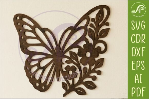 Download Monarch Butterfly Wall Art SVG, Modern - Butterfly wall art Collection