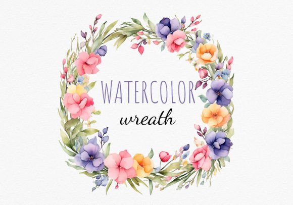 Download Spring Wreath Clipart, Floral Frame - Spring wreath Collection