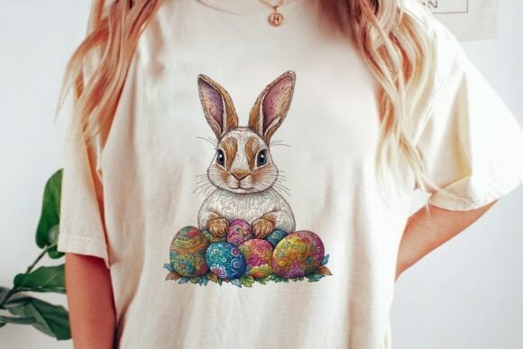 Download Vibrant Easter Bunny Intricate Eggs Png - Intricate eggs Collection