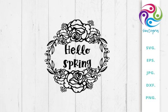 Download Hello Spring, Spring Wreath&nbsp;&nbsp; - Spring wreath Collection