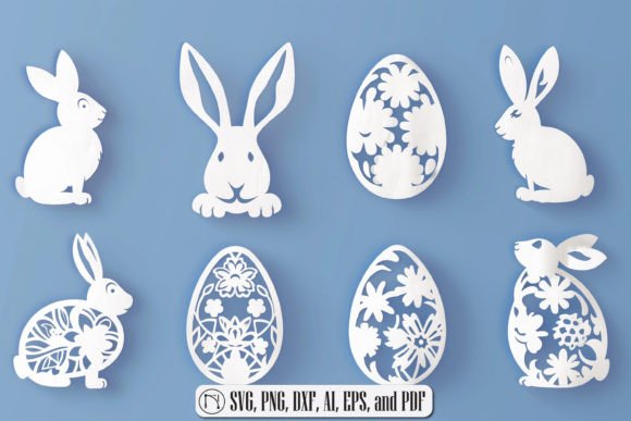 Download Cricut Paper Cut Easter SVG Bundle - Premium Resources