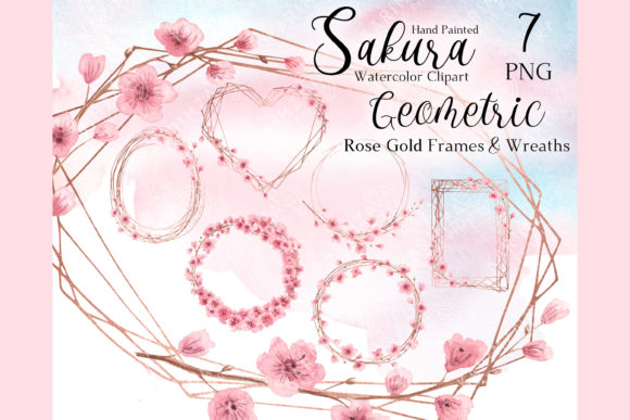 Download Spring Wreath Clipart, Rose Gold Frame - Spring wreath Collection