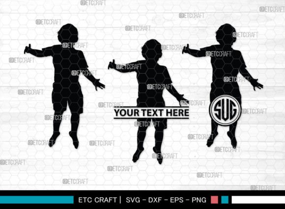 Download Kids Jumping SVG Monogram, Jumping Svg - Kids jumping Collection